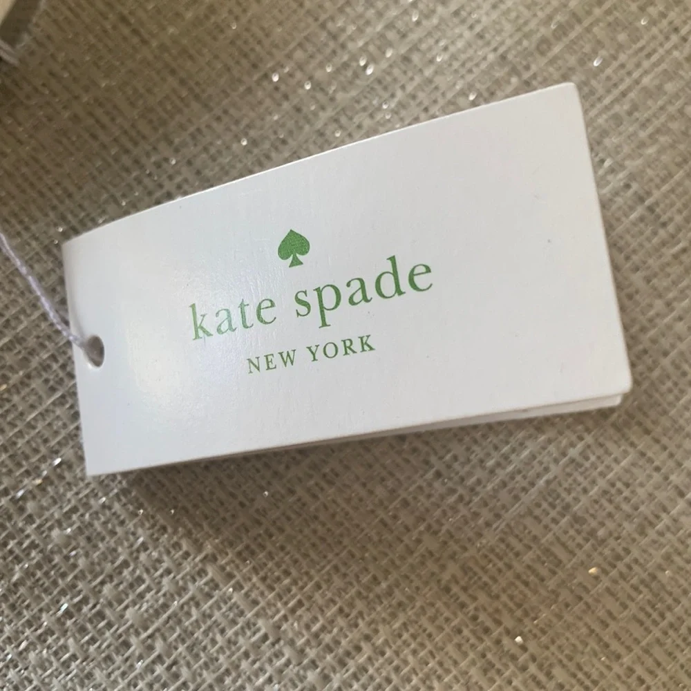 Kate Spade Pearly Delight Bangle Bracelet Silver Grey/Multi New Gift - Picture 5 of 7